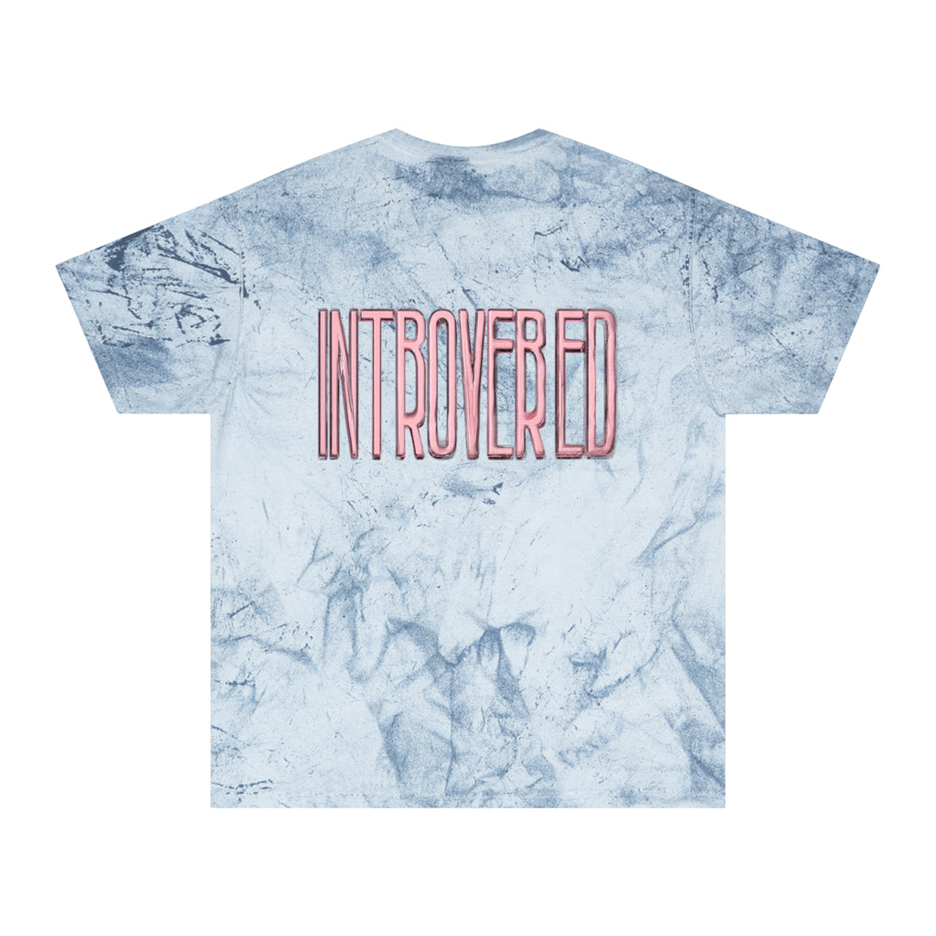"Introverted" Tie-Dye Graphic T-Shirt