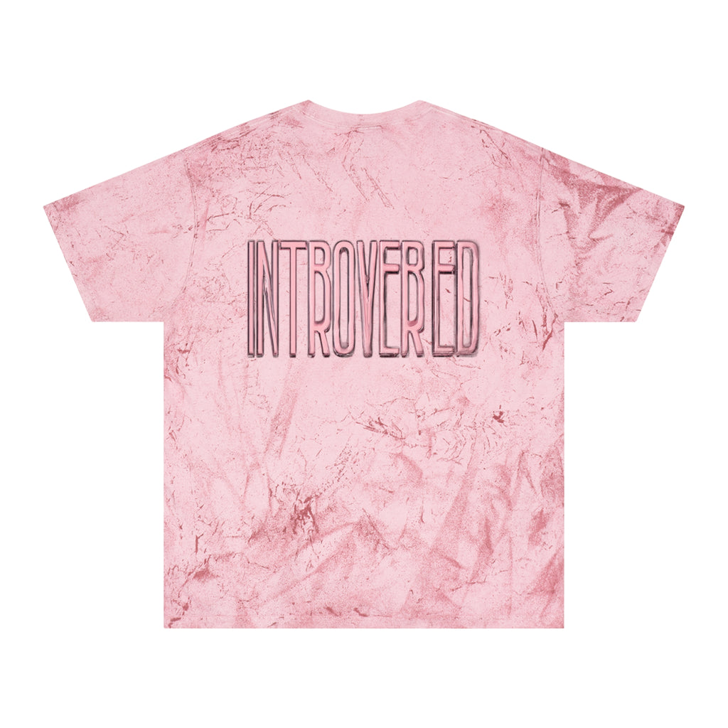"Introverted" Tie-Dye Graphic T-Shirt