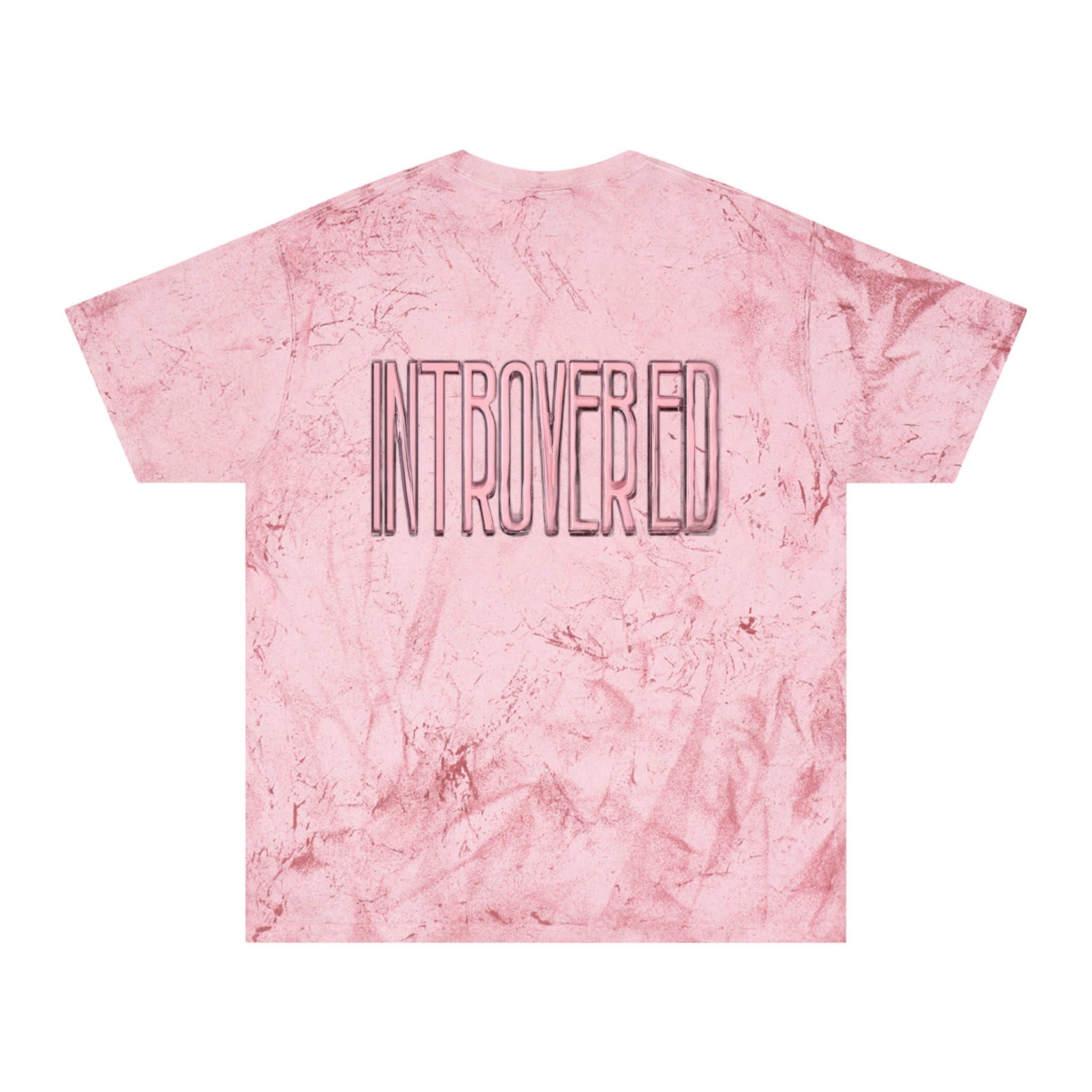 "Introverted" Tie-Dye Graphic T-Shirt