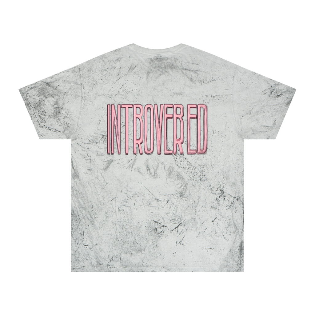 "Introverted" Tie-Dye Graphic T-Shirt