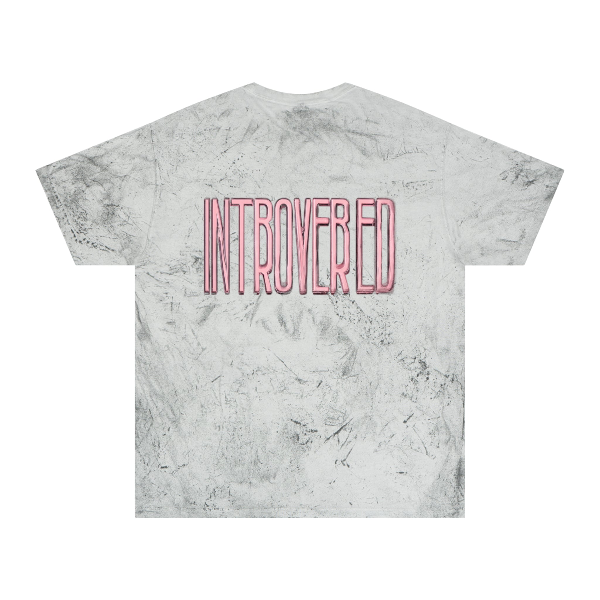 "Introverted" Tie-Dye Graphic T-Shirt