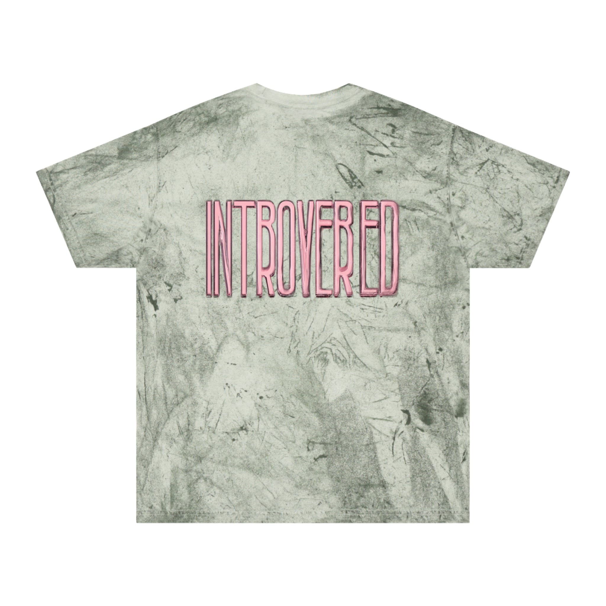 "Introverted" Tie-Dye Graphic T-Shirt