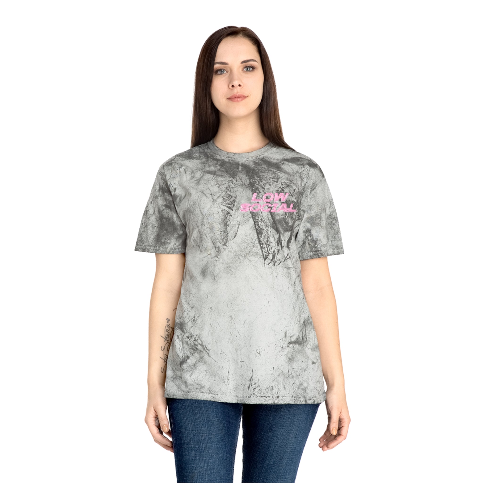 "Introverted" Tie-Dye Graphic T-Shirt