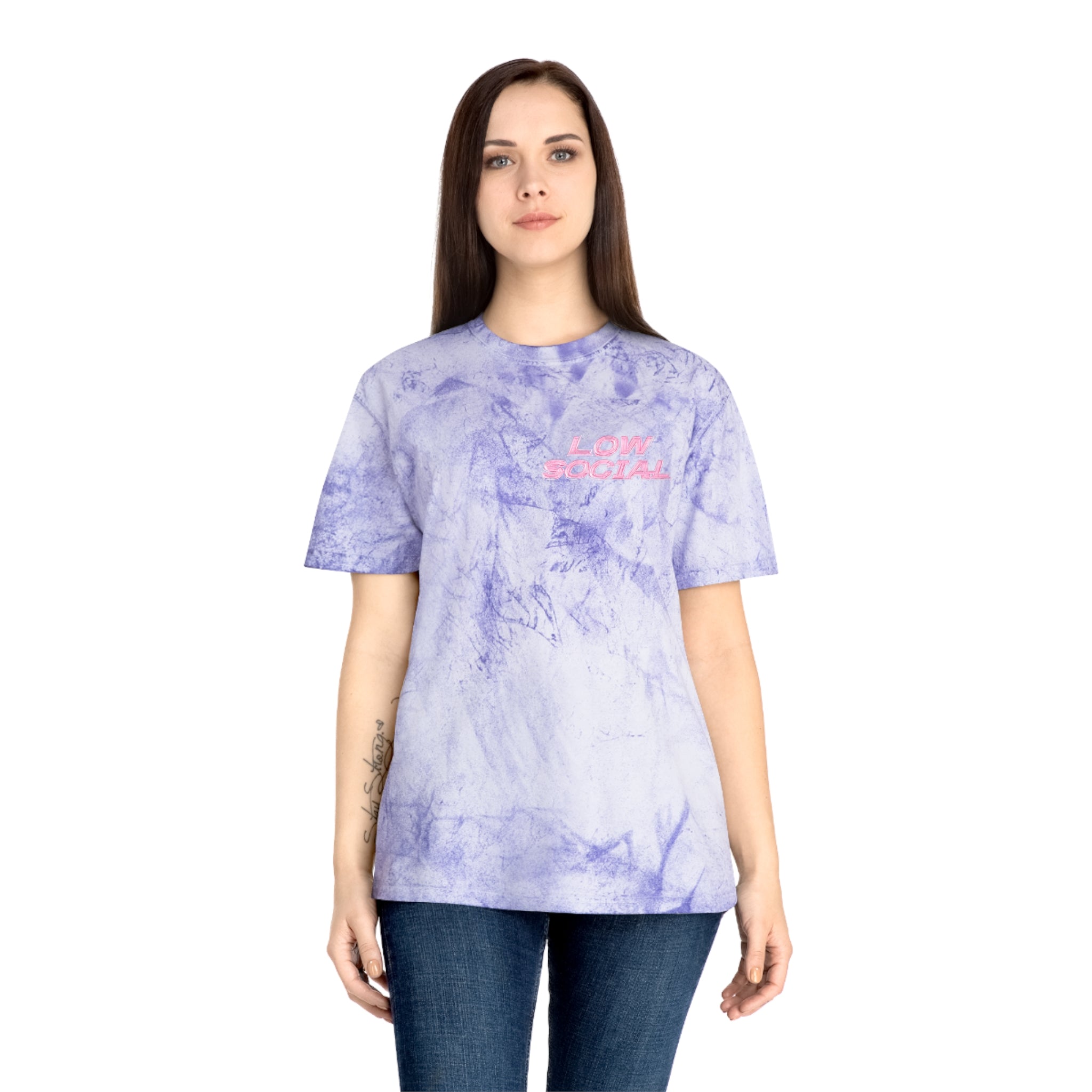 "Introverted" Tie-Dye Graphic T-Shirt