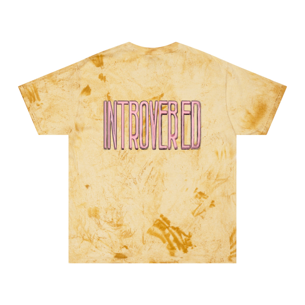 "Introverted" Tie-Dye Graphic T-Shirt