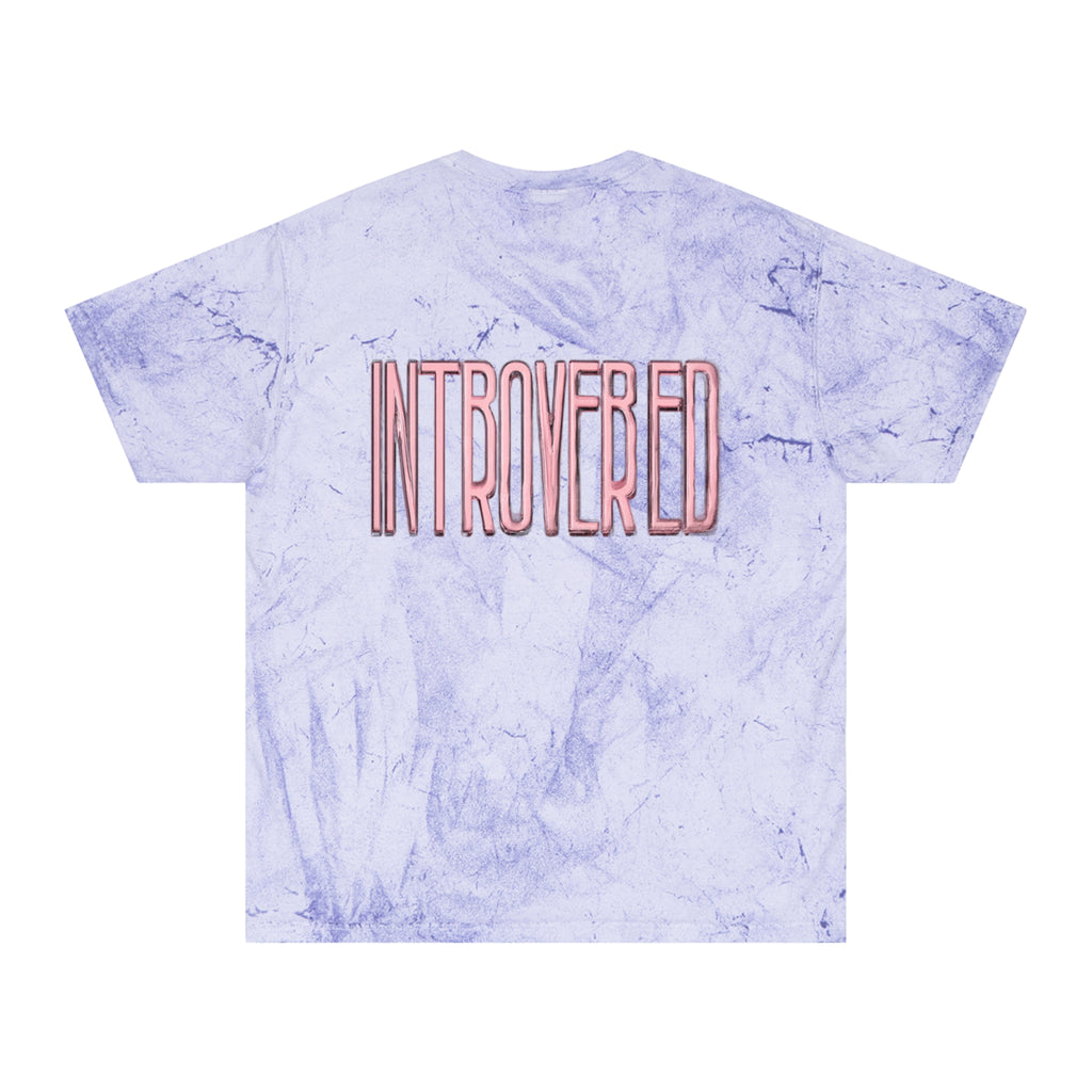 "Introverted" Tie-Dye Graphic T-Shirt
