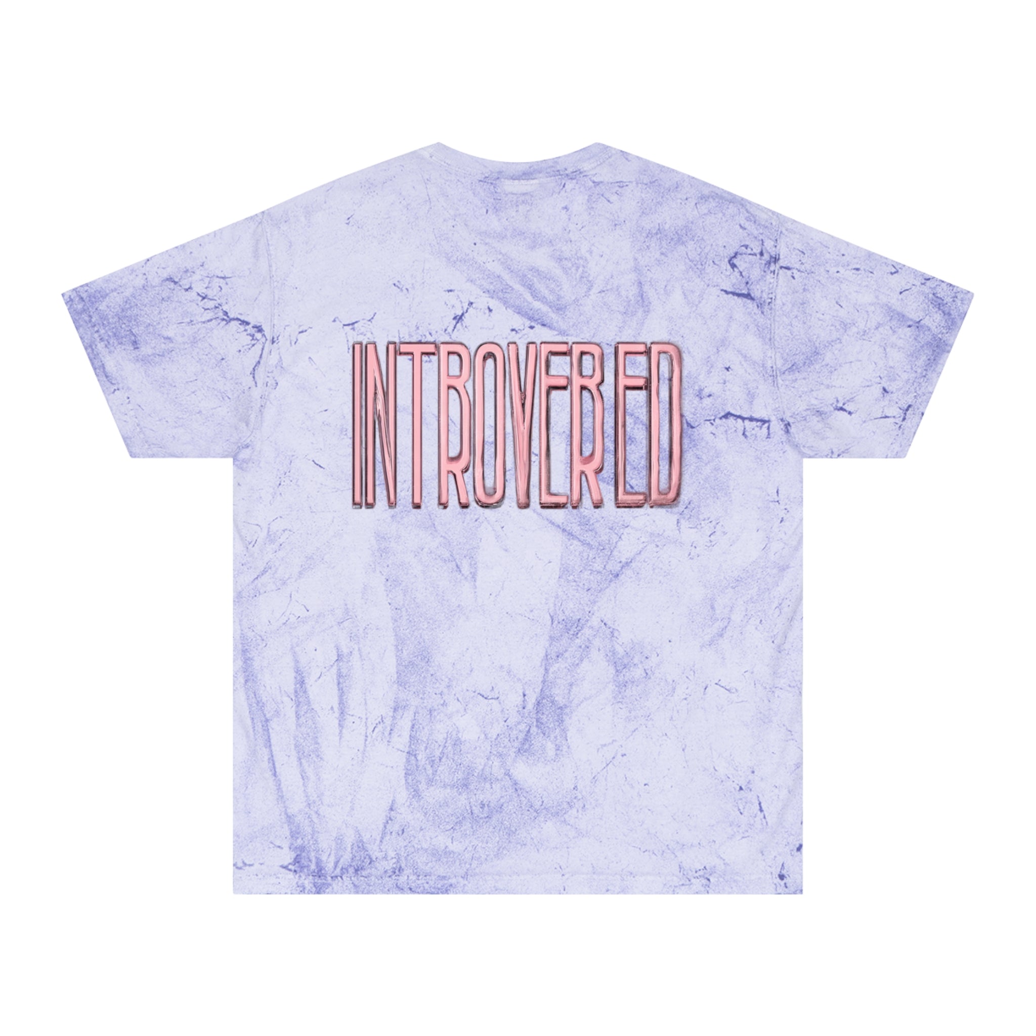 "Introverted" Tie-Dye Graphic T-Shirt