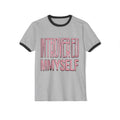 Introverted Myself Ringer T-Shirt – Retro Introvert Tee