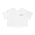 Cropped T-Shirt — "Low Social / Unavailable Not Disconnected" Retro Graphic