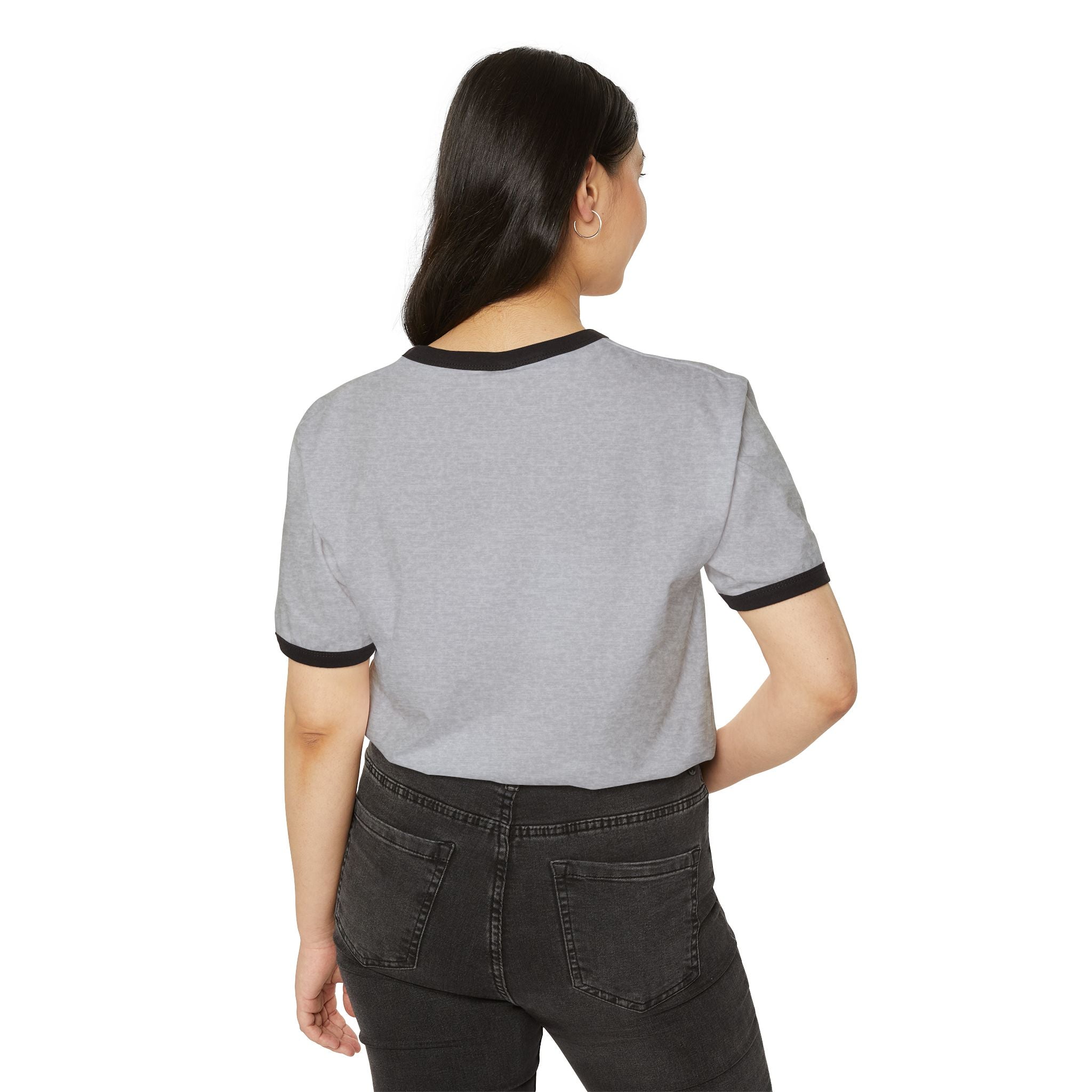 Introverted Myself Ringer T-Shirt – Retro Introvert Tee