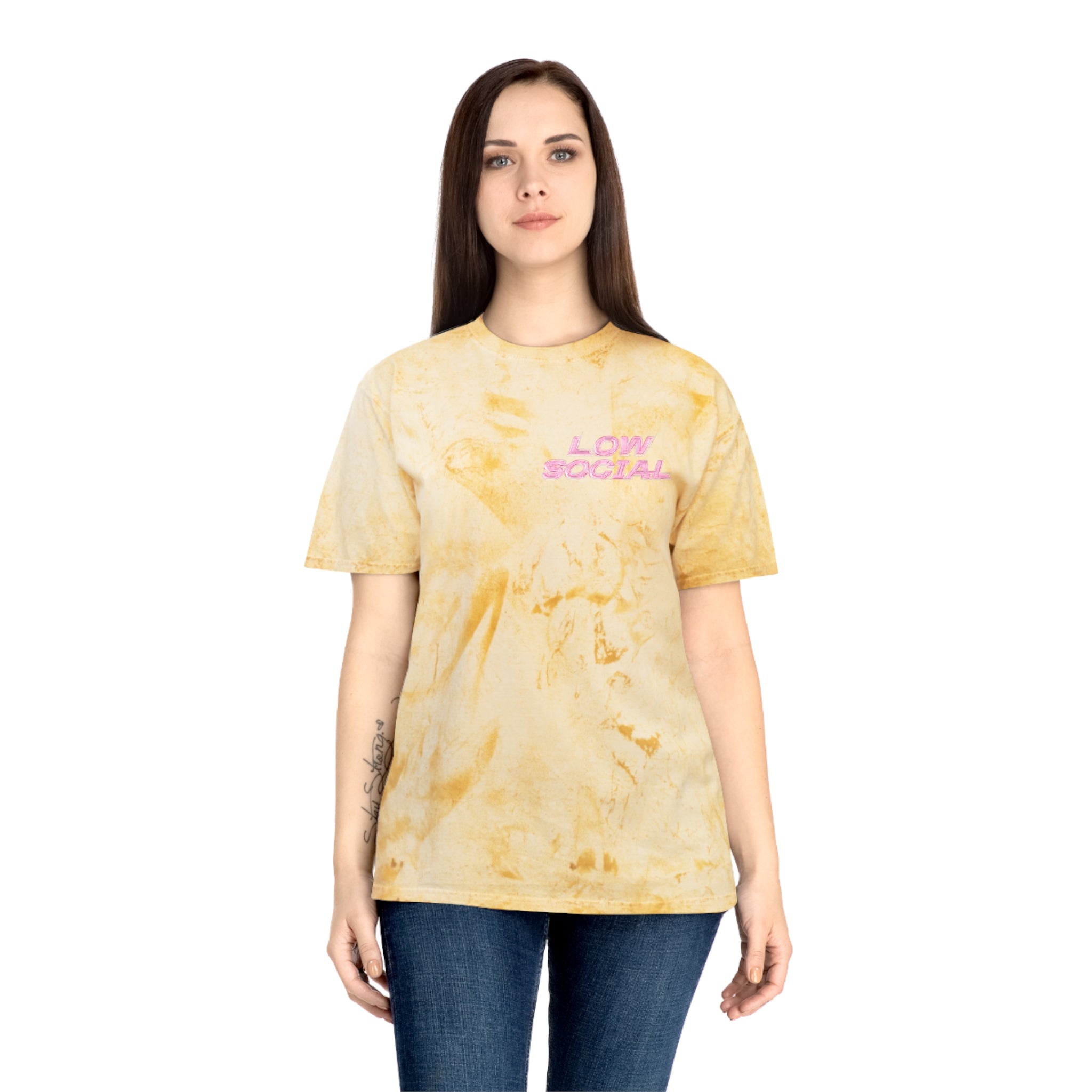 "Introverted" Tie-Dye Graphic T-Shirt