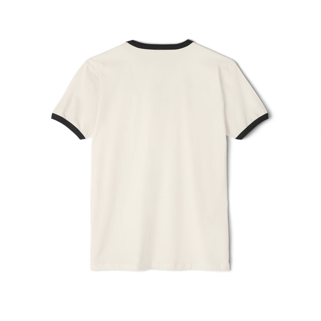 Introverted Myself Ringer T-Shirt – Retro Introvert Tee