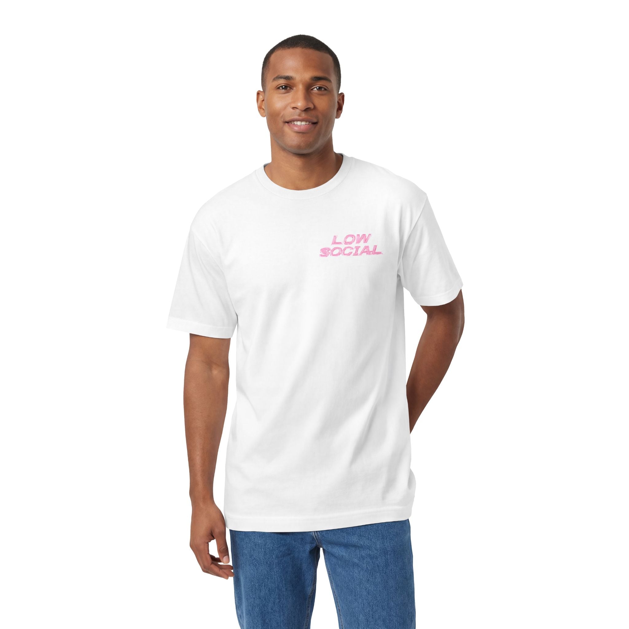 Introverted Myself Tee — "Low Social" Graphic T-Shirt